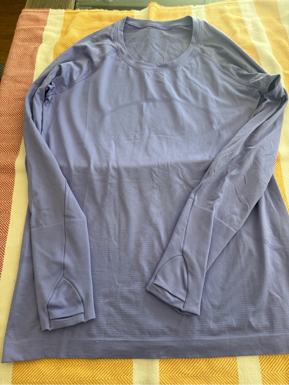 Lululemon Swiftly Tech Long Sleeve 2.0 light purple Running Top Size 12